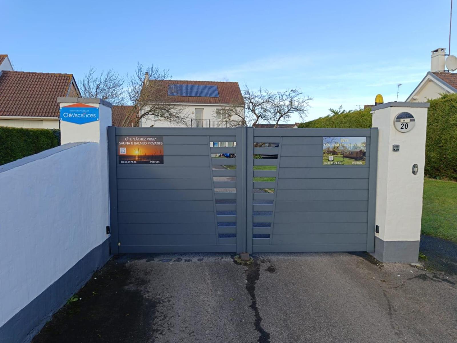 Gite Les Chalets Du Fliers Verton Meubles De Tourisme Classes 2 Etoiles Berck Exterior foto